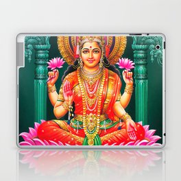 Goddess Lakshmi Showering Money Laptop Skin