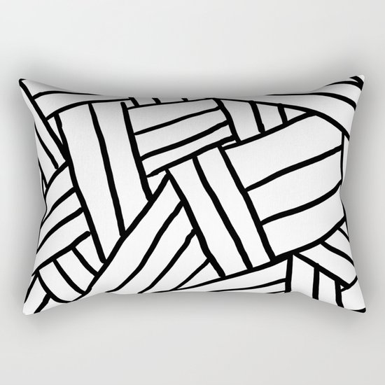 Raw Pattern Series: n.1 Rectangular Pillow