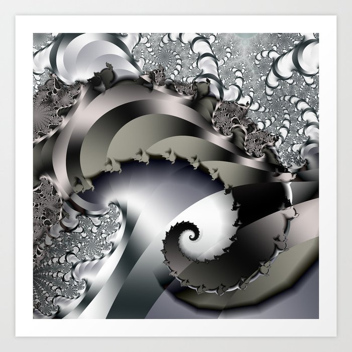 fractal design -43- Art Print