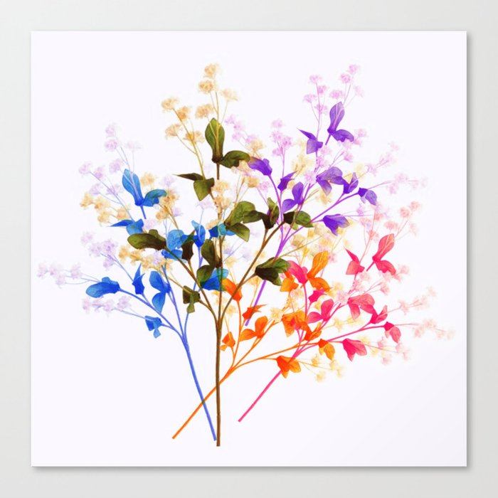 Itty Bitty Flowers Canvas Print