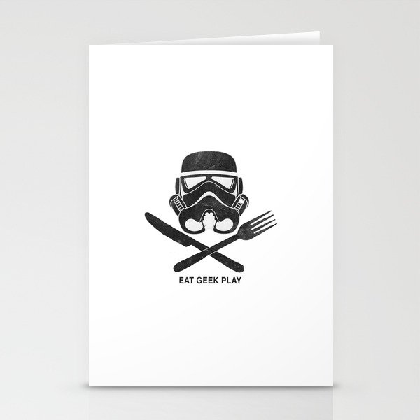 Eat Geek Play Logo Stationery Cards