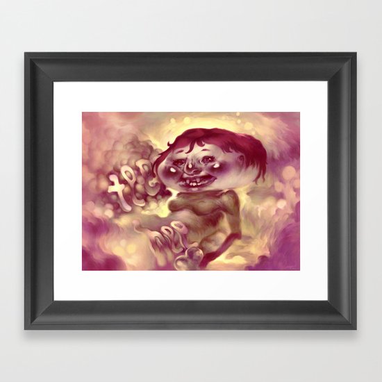 Tee Hee Framed Art Print