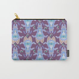Beetle & the Shroom Blueberry Carry-All Pouch