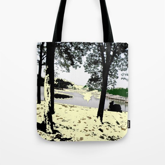 A Pleasant Day Tote Bag