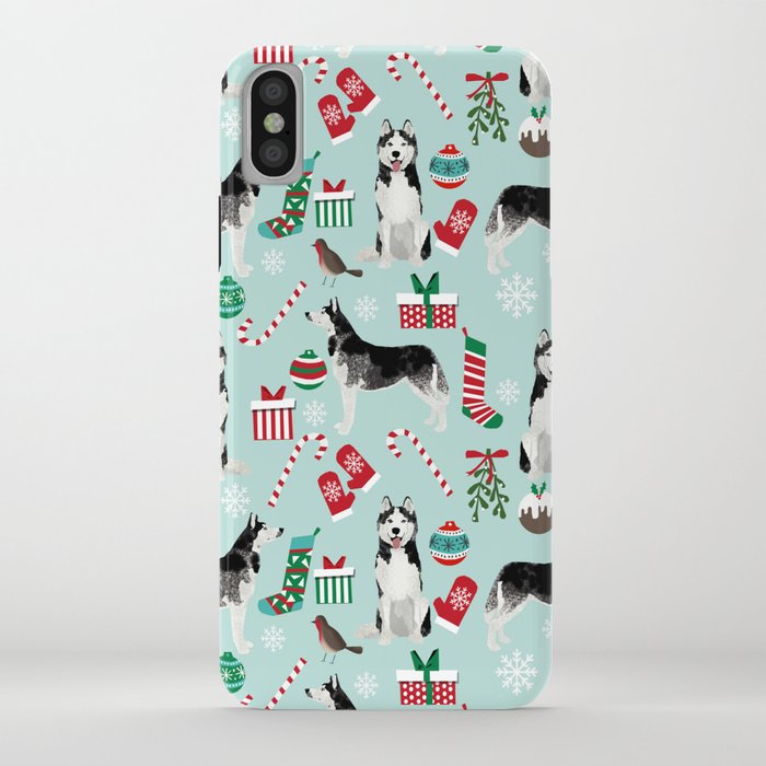 Siberian Husky christmas festive holiday gifts for husky owners by