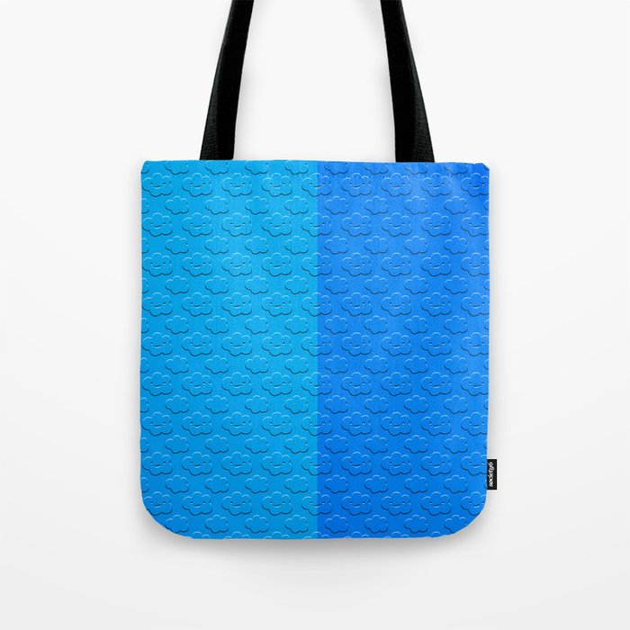 Blue Smile of the Sky Texture Collection Tote Bag