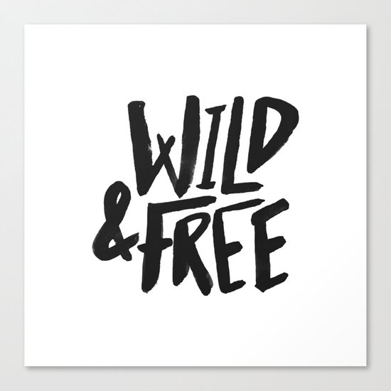 Wild & Free Canvas Print
