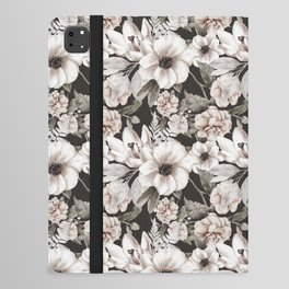 Pastel Wild Flower Pattern iPad Folio Case