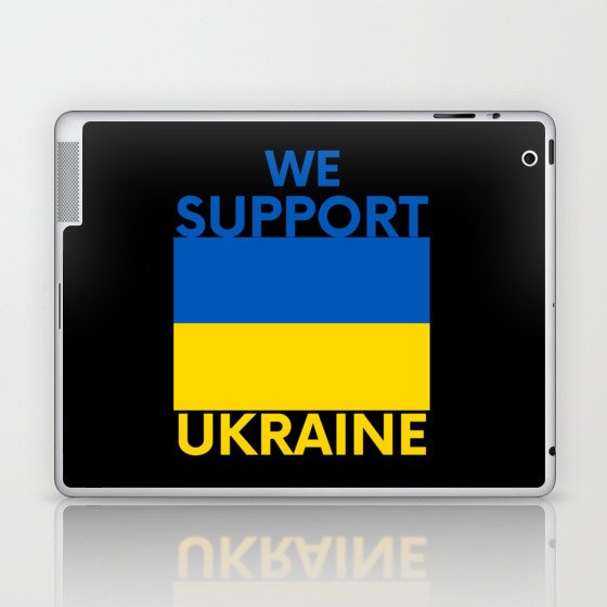 We Support Ukraine Laptop & iPad Skin