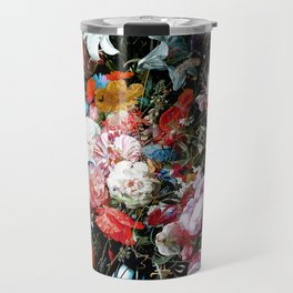 Flower Collage Travel Mug