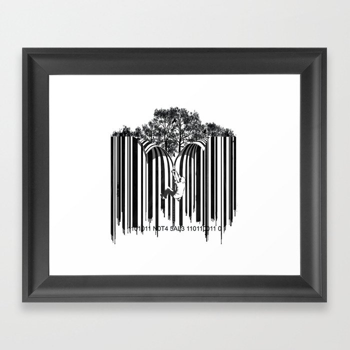 unzip the code. Framed Art Print