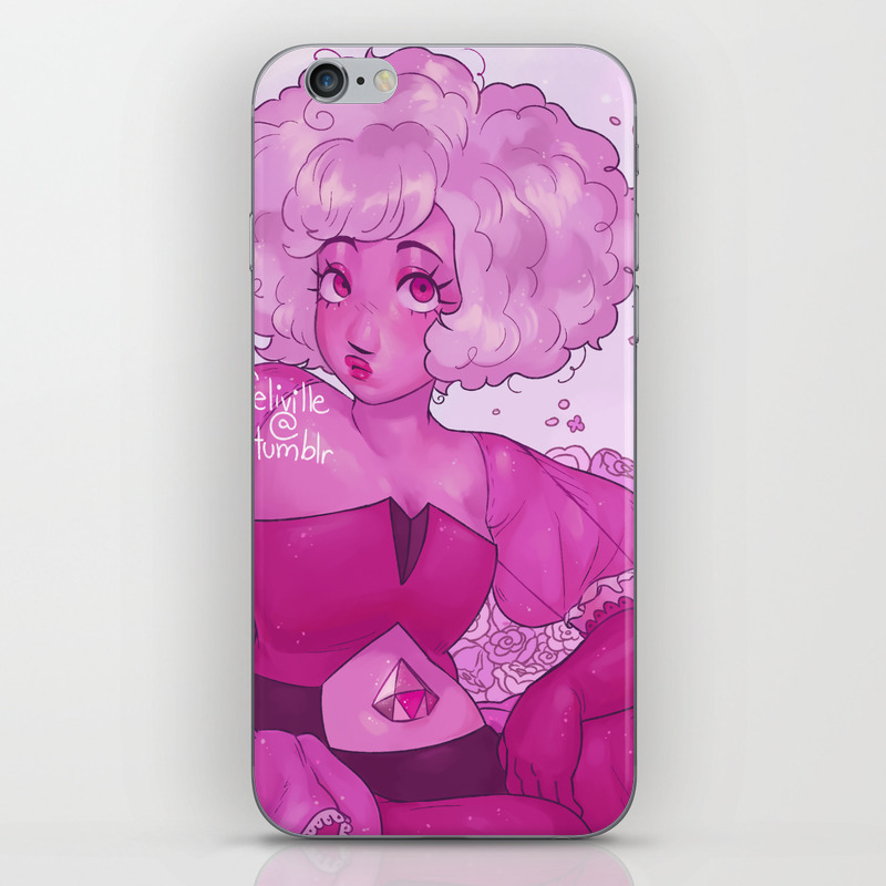 Pink Diamond Iphone Skin By Feliville Society6