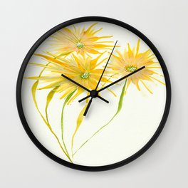 Marigolds Wall Clock