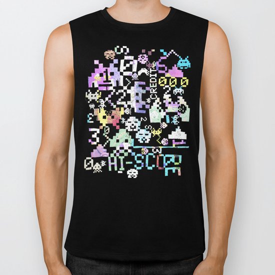 Galactic Pixel War Biker Tank