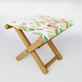 Autumn Leaves Dancing in the Wind Folding Stool