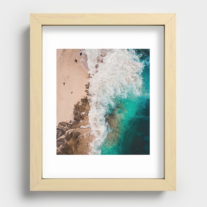 Bali Shore III Recessed Framed Print