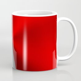 Metallic Red & Silver Geometric Design Coffee Mug | Pattern, Metallicred, Silver, Metallic, Elegant, Geometric, Metallicsilver, Graphicdesign, Digital 