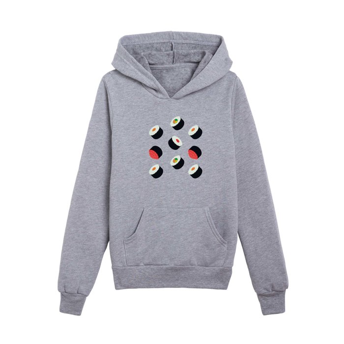 Maki Sushi Roll Kids Pullover Hoodie