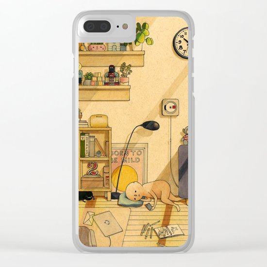 Born to be Mild Clear iPhone Case
