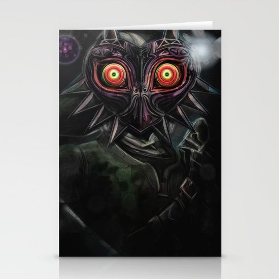 Legend of Zelda Majora's Mask Link Stationery Cards