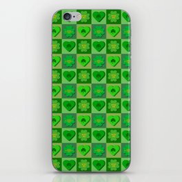 Happy St. Patrick's Day candy iPhone Skin