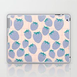 Blue stawberries Laptop Skin