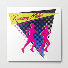 Running Mates Metal Print | Sports, Graphic Design, Political, Illustration 