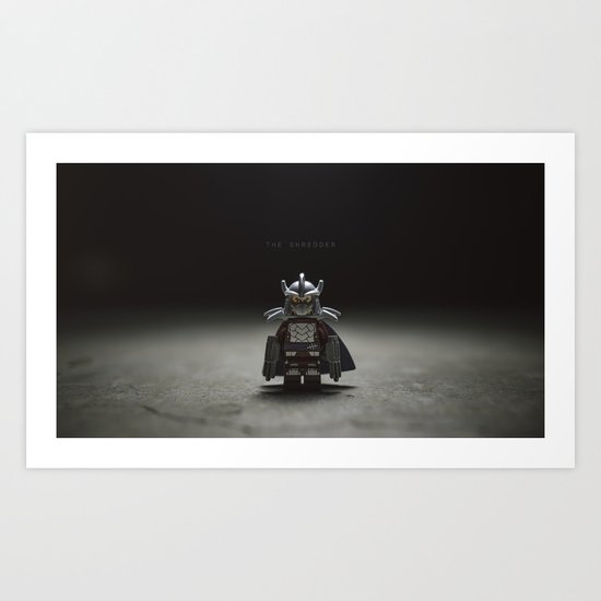 The Shredder Art Print