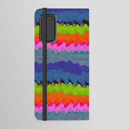 Vivid Stripes Android Wallet Case