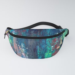 dissonance, abstract painting Fanny Pack