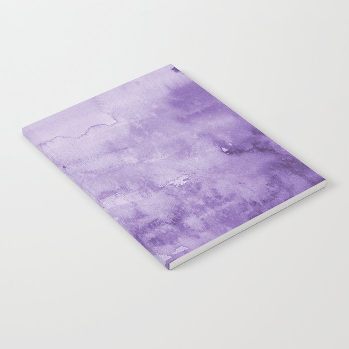 Purple Watercolor Notebook by Color and Form