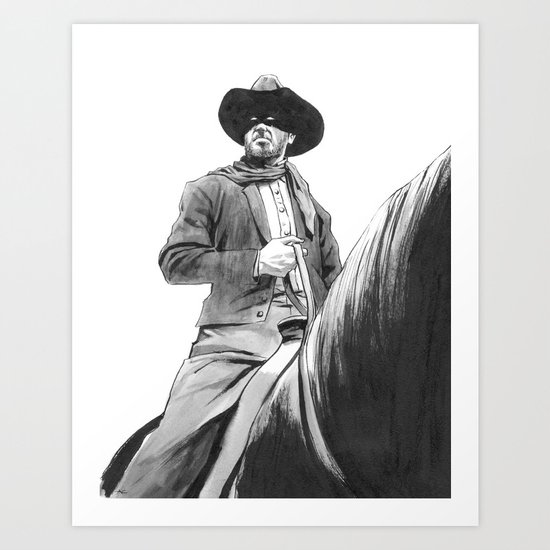 Lone Ranger Art Print