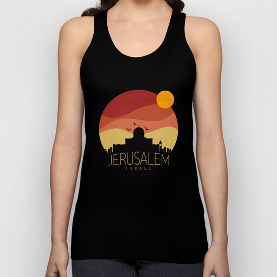 israel Unisex Tank Top