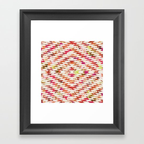 FLORAL EXPLOSION Framed Art Print
