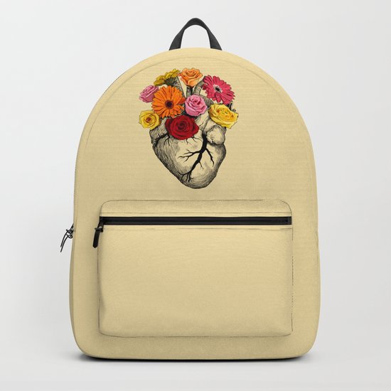 Flower Heart Backpack