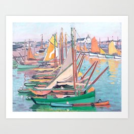 Albert Marquet - Le Port des Sables-d’Olonne Art Print