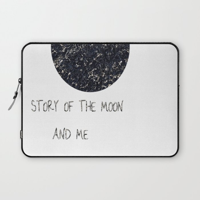 Story of the Moon and me Laptop Sleeve