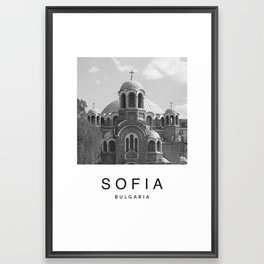 Sofia, Bulgaria Framed Art Print