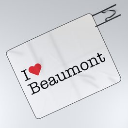 I Heart Beaumont, CA Picnic Blanket