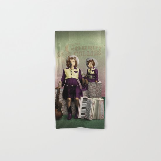 The Country Collies Hand & Bath Towel