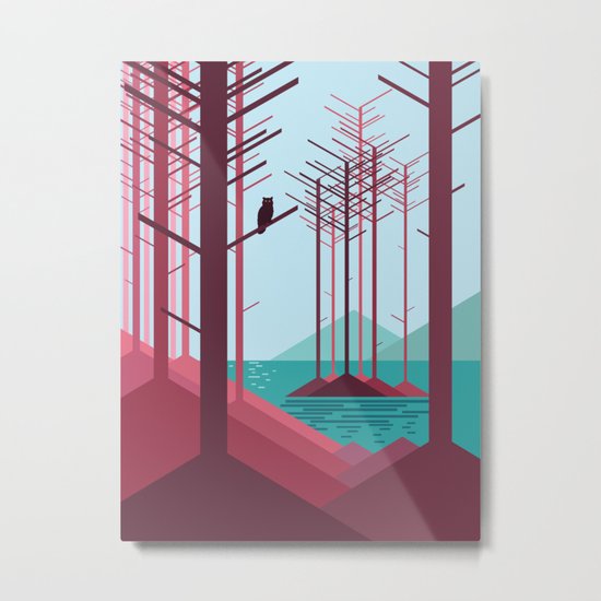 The guardian of the forest Metal Print