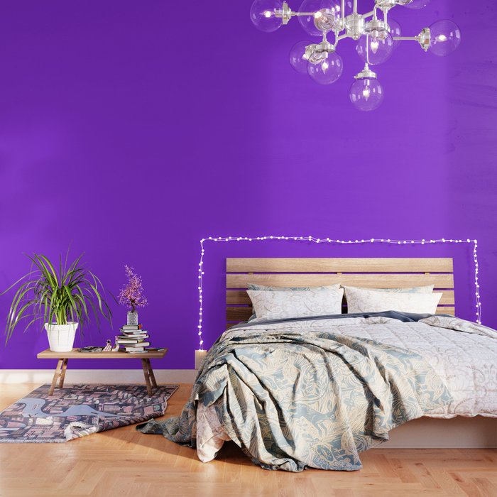 Solid Plain Proton Purple Worldwide Trending Color Colour