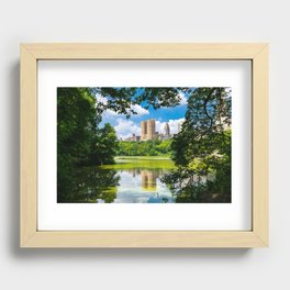 Central Park - New York Recessed Framed Print