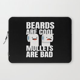 Beards Are Cool Toilet Paper Toilet Laptop Sleeve