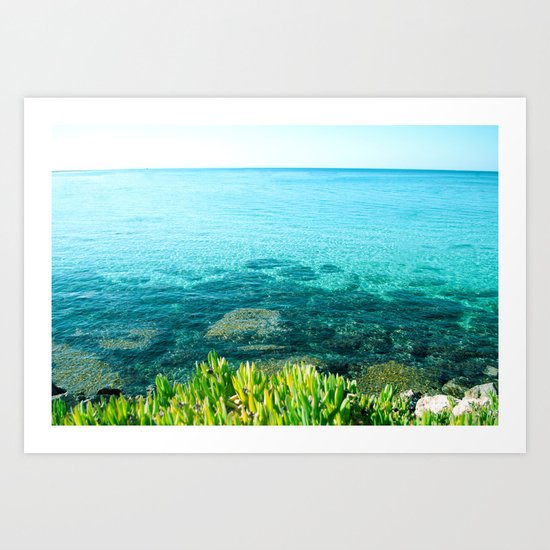 BEACH DAYS XIX Art Print