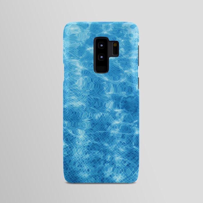 Swimming Pool water, Ripple Water, Sun Reflection Android Case by