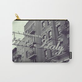 Welcome to Little Italy - Street Photography in NYC Carry-All Pouch