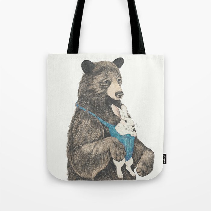 the bear au pair Tote Bag