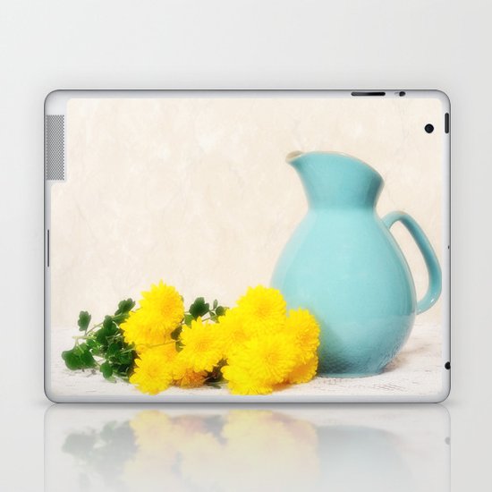 The Yellow Mums Laptop & iPad Skin