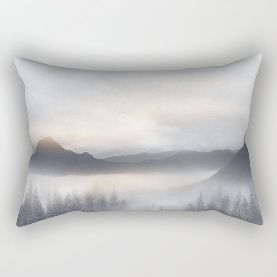 Sunrise in the Mountains Rectangular Pillow